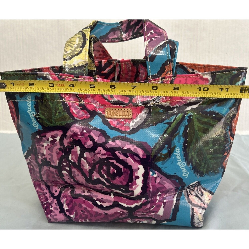 Consuela Grab N Go Mini Bag Big Rose Pattern - Picture 3 of 10